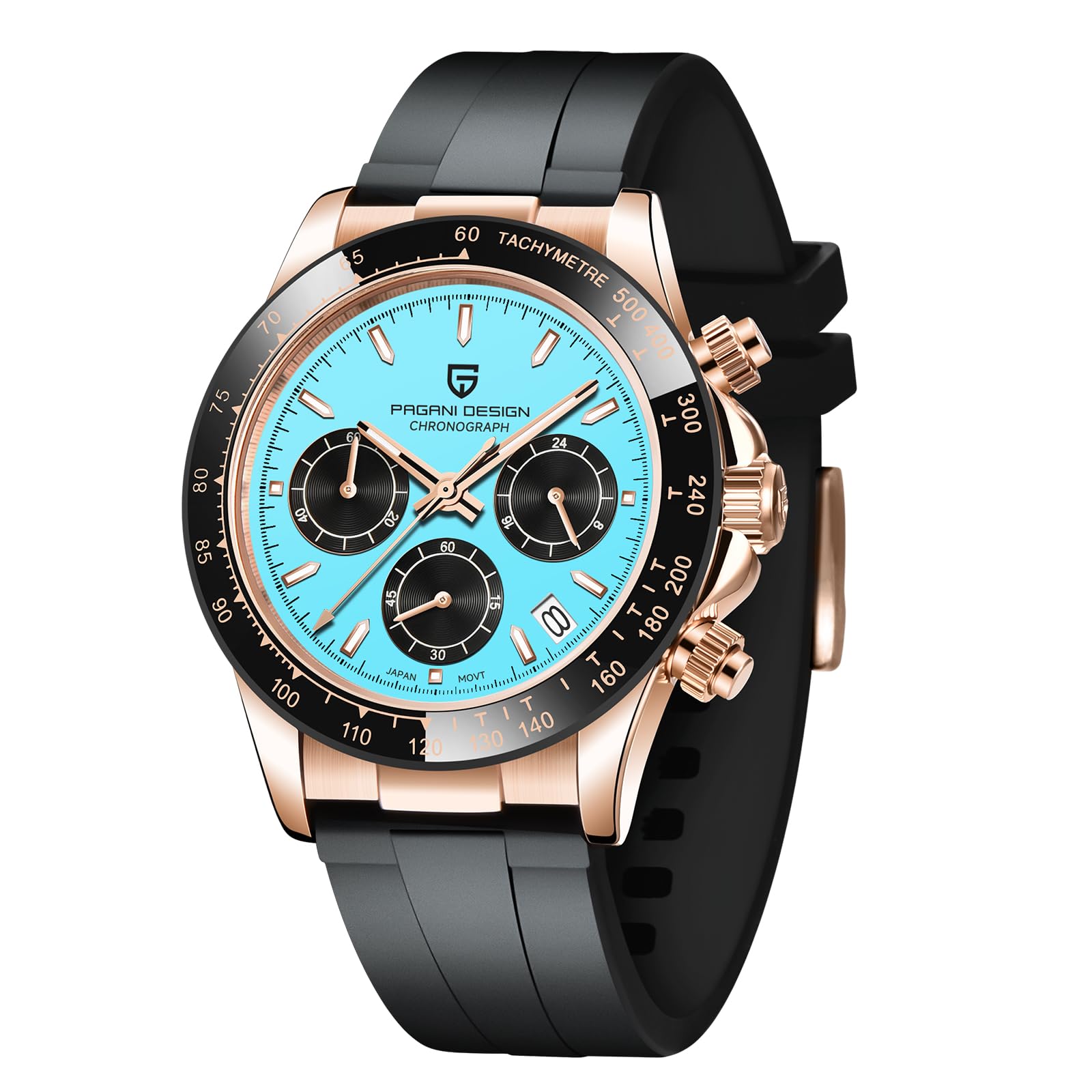 CEYADG Pagani Design Relógios masculinos Daytona Homage Quartz